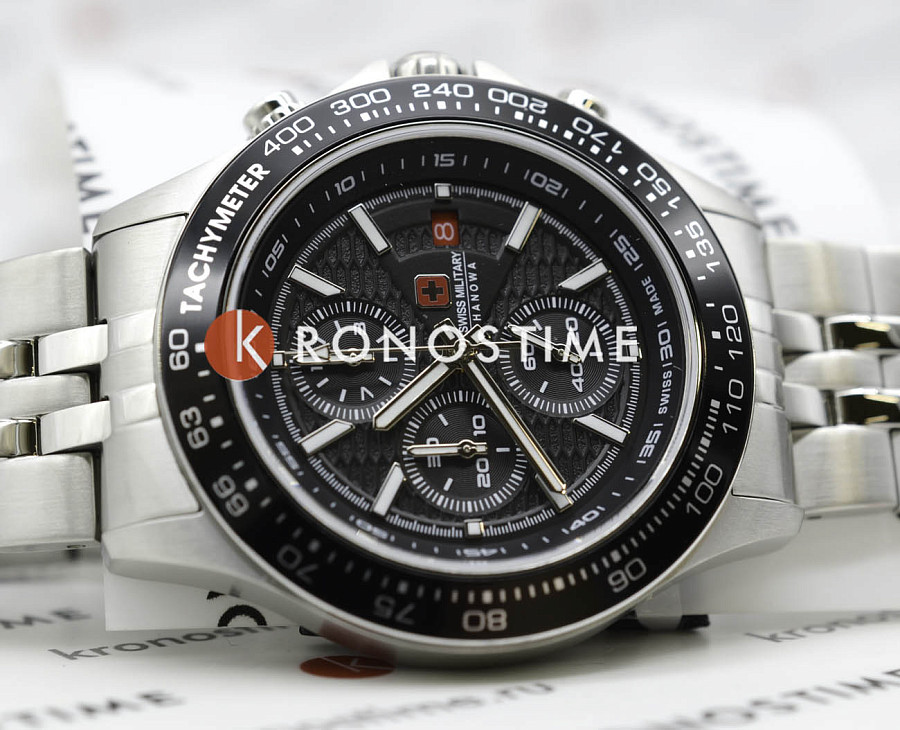 Часы Swiss Military Hanowa SMWGI0003402 — нержавеющая сталь, мужские