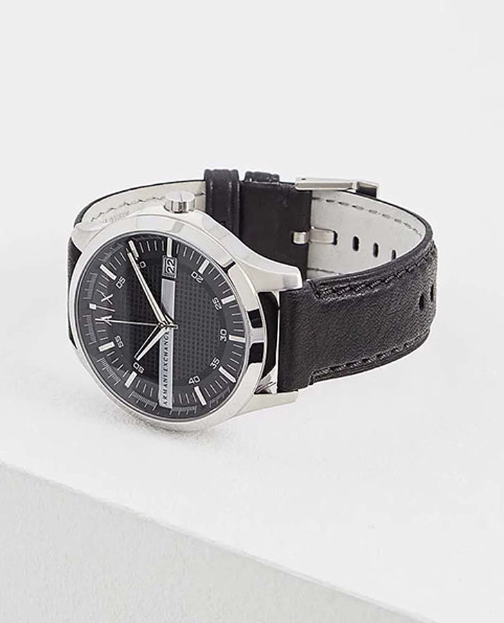 Часы Armani Exchange Hampton AX2101 — кварцевые, металл сталь