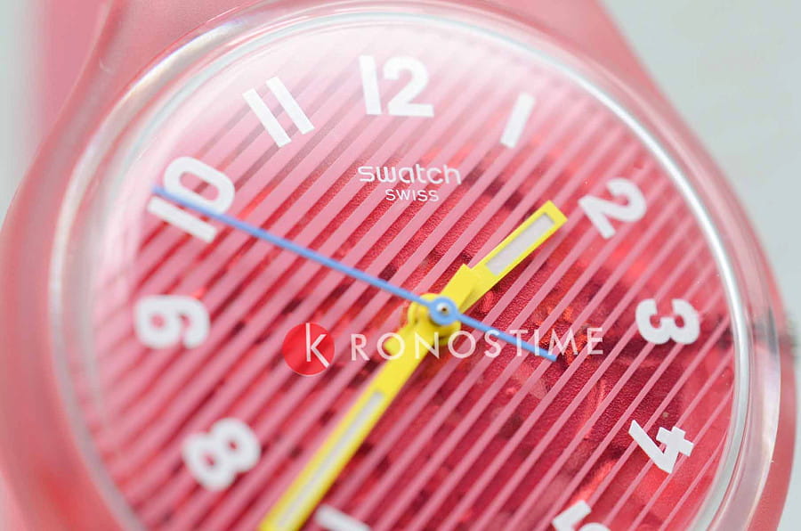 Часы Swatch Wavelengths Of Coral SO28P114 — силикон, женские