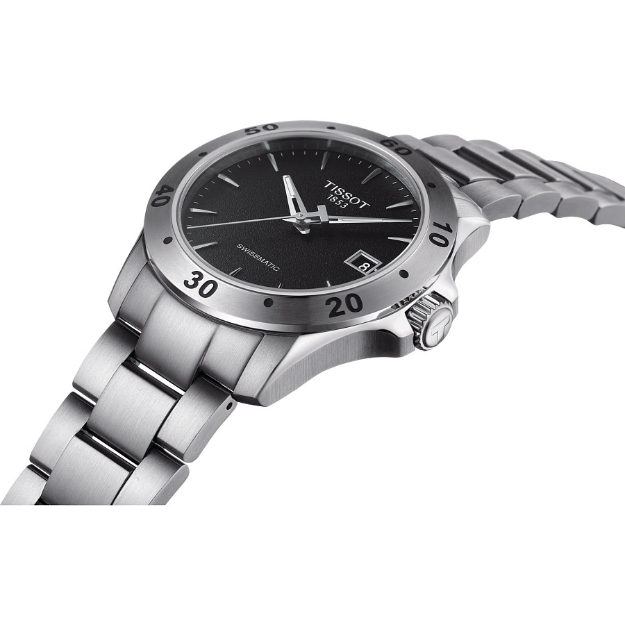 Часы Tissot V8 Swissmatic T106.407.11.051.00 — сталь металл, Швейцария