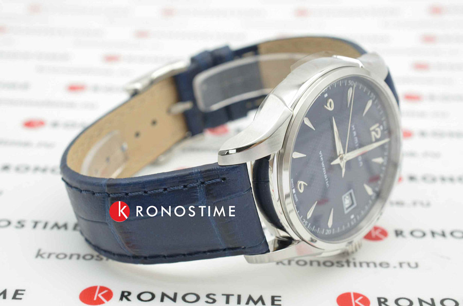 Часы Hamilton Jazzmaster Viewmatic Auto H32515641 — синий, сталь