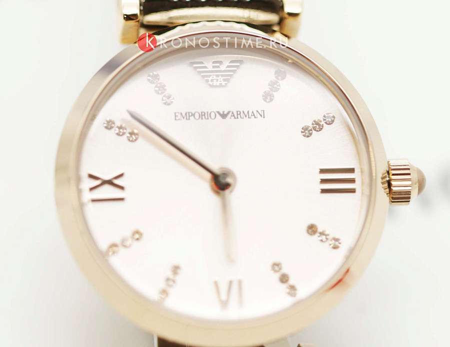 Часы Emporio Armani AR11223 — женские, серебристый