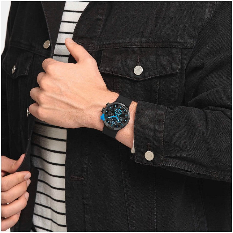 Часы Swatch Big Bold Chrono SB02B401 — Швейцария, кварцевые