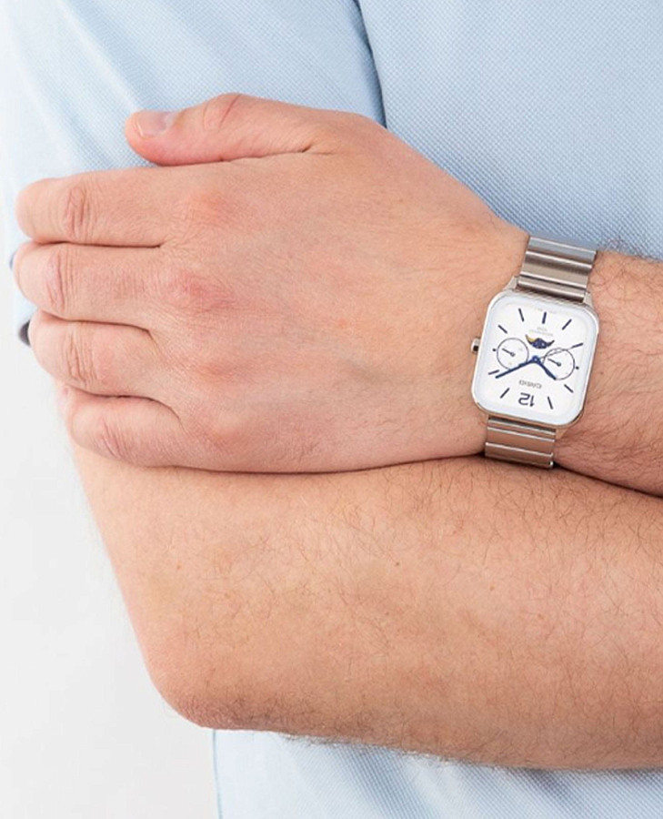 Часы Casio Collection MTP-M305D-7A — кварцевые, сталь металл