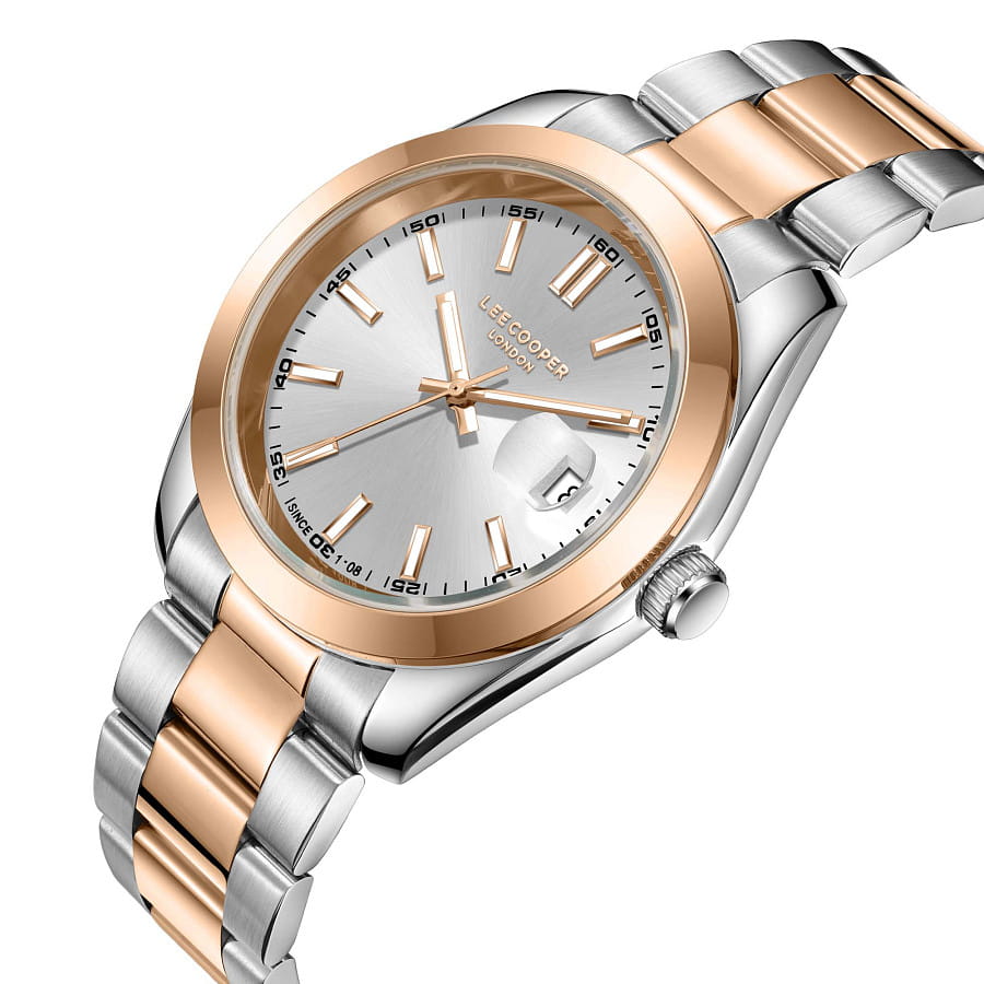 Часы Lee Cooper LC08189.560 — кварцевые, сталь металл