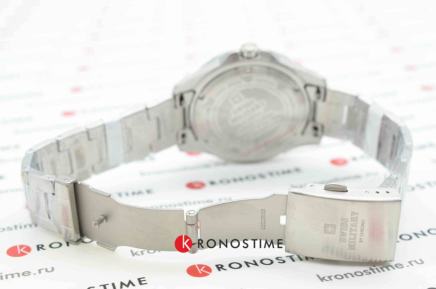 Часы Swiss Military by Chrono SM34082.03 — нержавеющая сталь, мужские