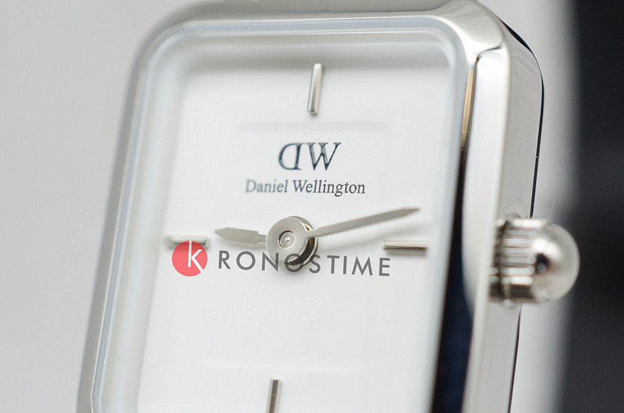 Часы Daniel Wellington Quadro Mini Sterling DW00100726 — нержавеющая сталь, женские
