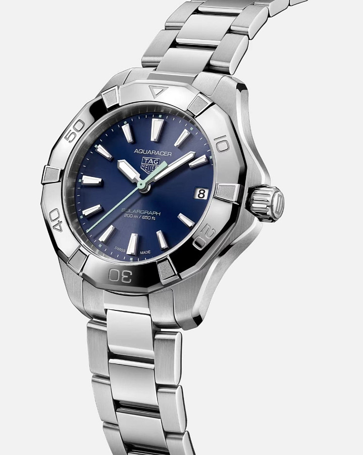 Часы TAG Heuer Aquaracer Professional Solargraph WBP1311.BA0005 — кварцевые, металл сталь
