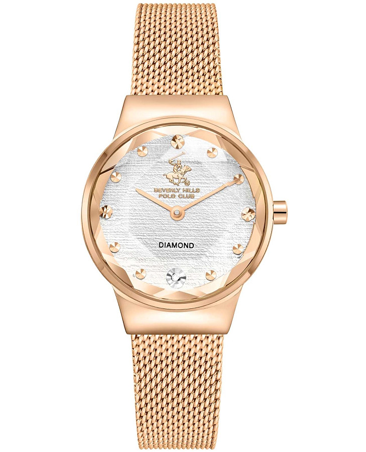 Часы Beverly Hills Polo Club BP3768X.430 — женские, серебристый