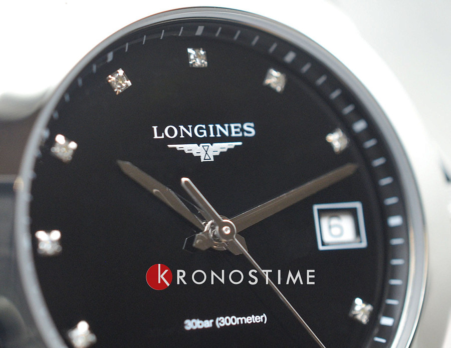 Часы Longines Conquest L3.377.4.57.6 — нержавеющая сталь, женские