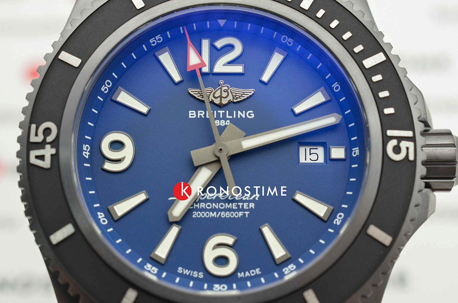 Часы Breitling Superocean Automatic 46 Black Steel M17368D71C1S1 — артикул M17368D71C1S1