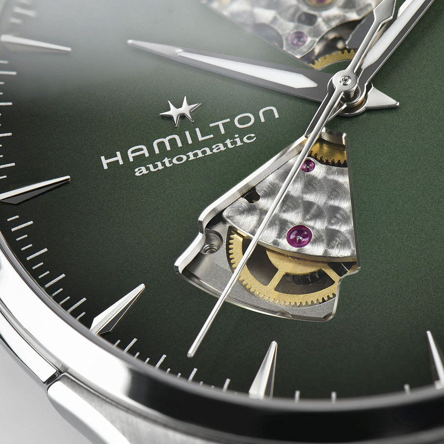 Часы Hamilton Jazzmaster Open Heart Auto H32675560 — механические, Швейцария, мужские