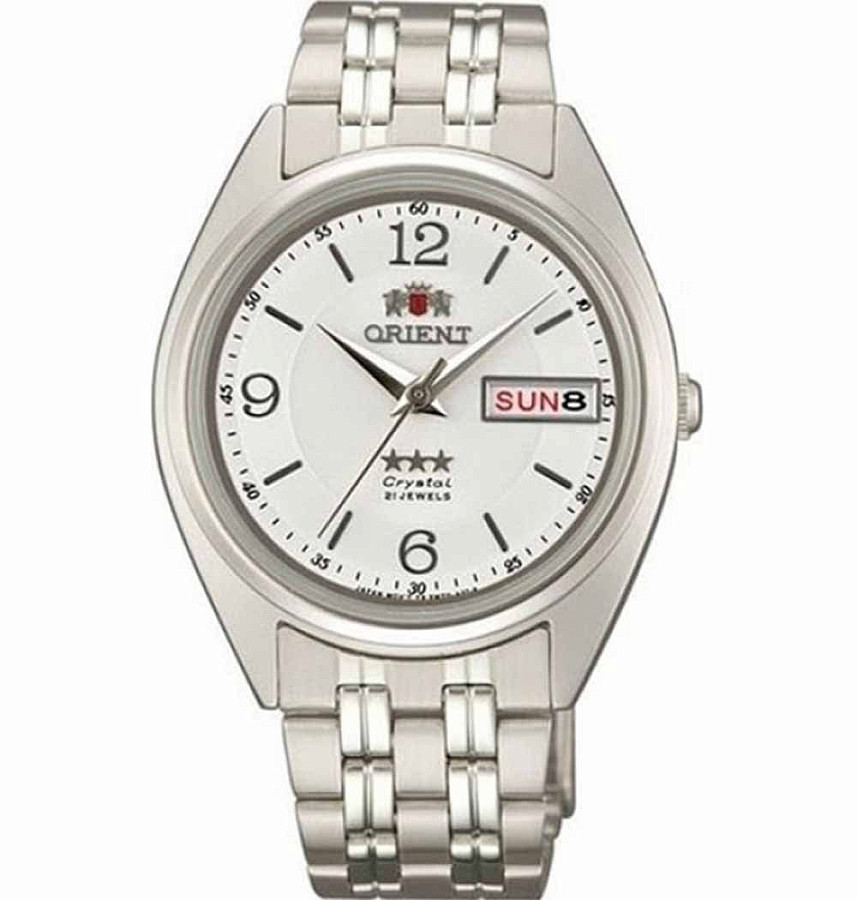 Часы Orient AB0000EW (FAB0000EW) — мужские, серебристый