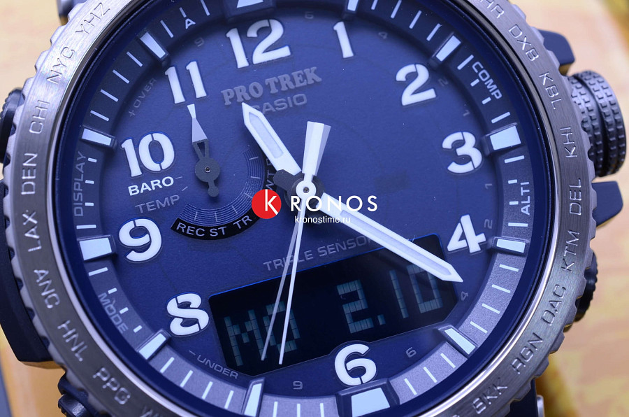 Часы Casio Pro Trek PRW-50YFE-2A — артикул PRW-50YFE-2AER, мужские