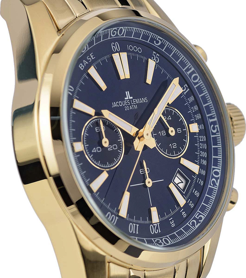 Часы Jacques Lemans Sport 1-2117O — сталь, Австрия