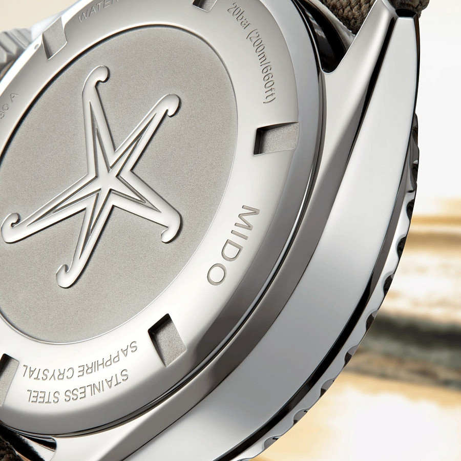 Часы Mido Ocean Star Tribute M026.830.18.091.00 — мужские, тканевый