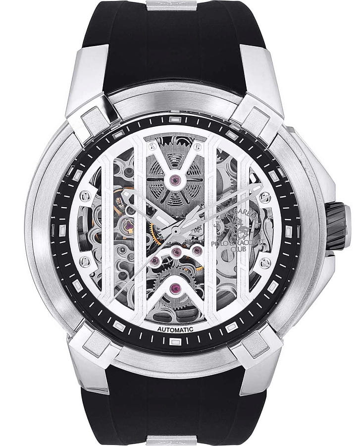 Часы Santa Barbara Polo & Racquet Club Luxury SB.1.10605-1 — мужские, серебристый