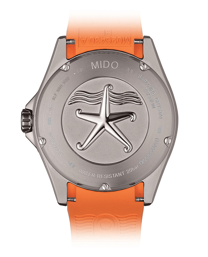 Часы Mido Ocean Star 200 M026.430.47.061.00 — механические, титан металл