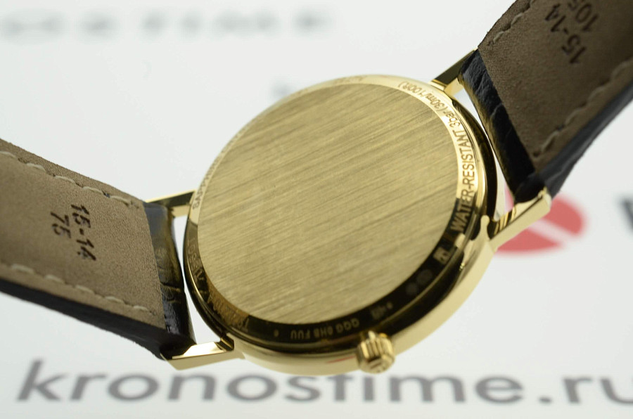 Часы Tissot Goldrun Sapphire Lady 18K Gold T922.210.16.021.00 — женские, кожаный
