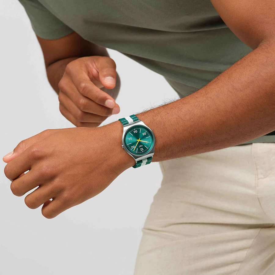 Часы Swatch Casual Stripe SS07S149 — Швейцария, кварцевые