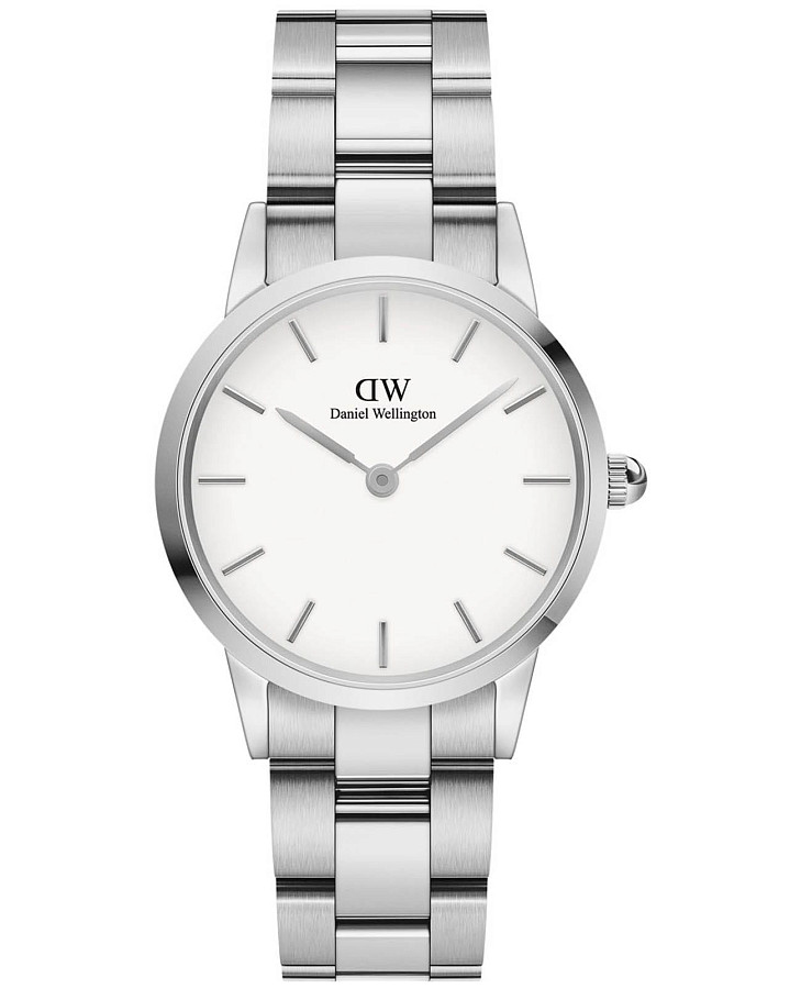 Часы Daniel Wellington Iconic Link DW00100207 — женские, белый
