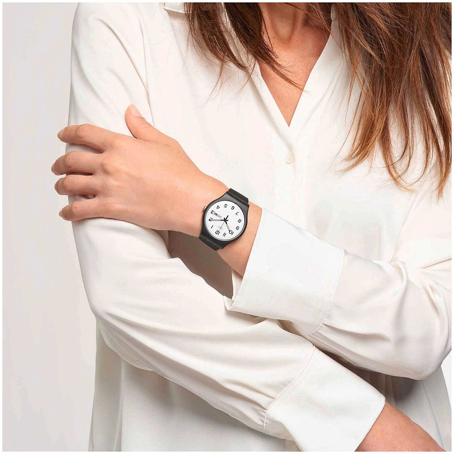 Часы Swatch New Gent Biosourced SO29B703 — кварцевые, Швейцария, мужские