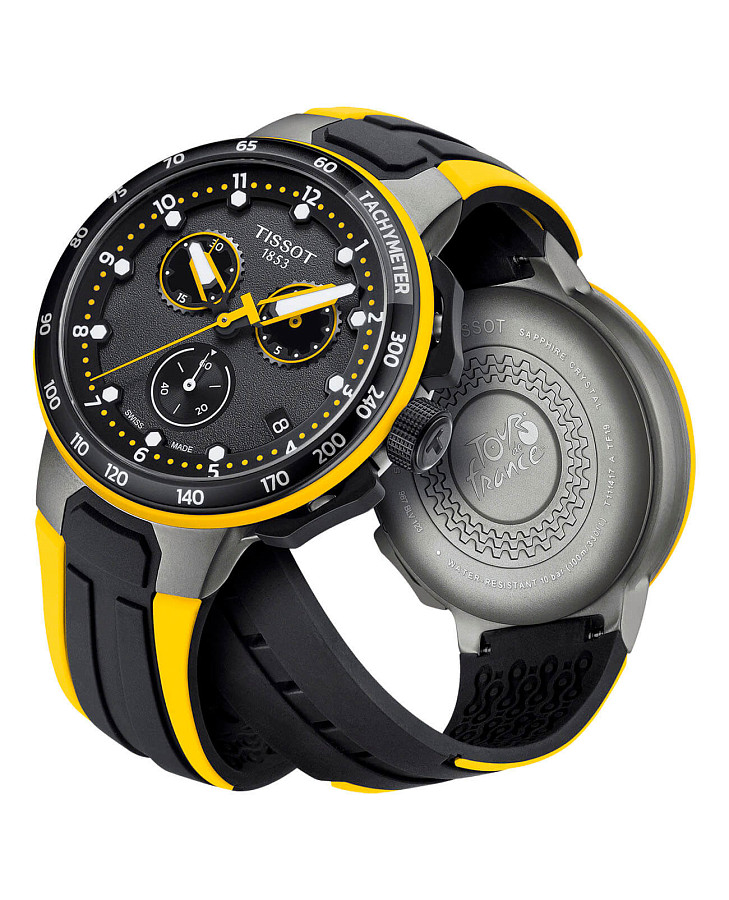 Часы Tissot T-Race Cycling Tour De France 2019 T111.417.37.057.00 — сталь металл, Швейцария