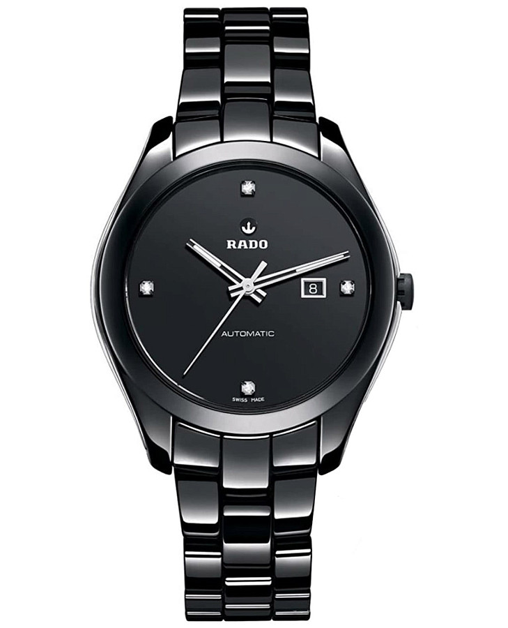 Часы Rado Hyperchrome Automatic Diamonds R32260702 — женские, черный