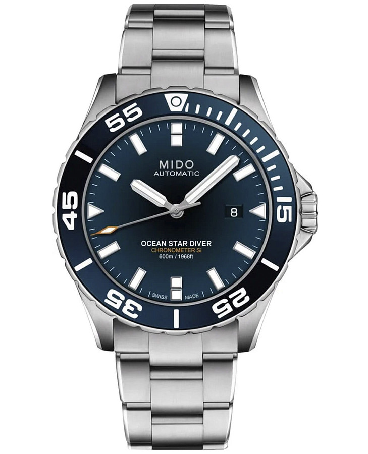 Часы Mido Ocean Star Diver 600 M026.608.11.041.00 — мужские, синий