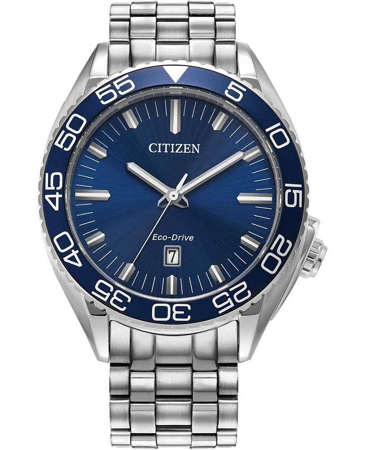 Часы Citizen Eco-Drive AW1770-53L — мужские, синий
