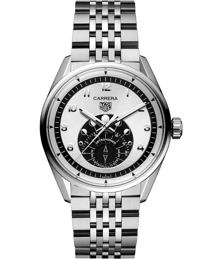 Часы TAG Heuer Carrera Astronomer WBX2110.BA0044 — мужские, серебристый