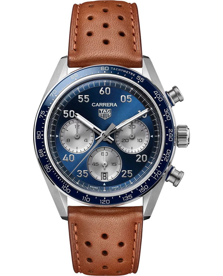 Часы TAG Heuer Carrera Chronograph Sport CDB2111.FC8378 — мужские, синий
