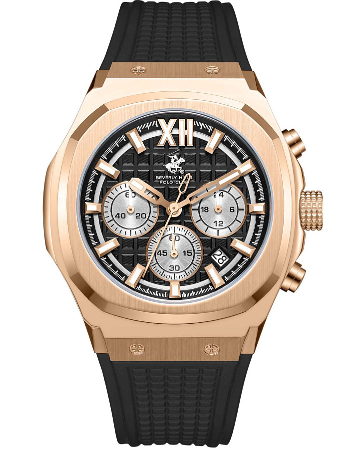 Часы Beverly Hills Polo Club BP3785X.451 — мужские, черный