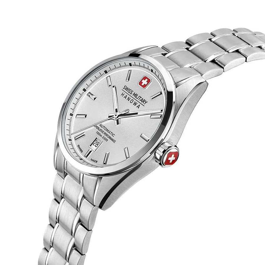 Часы Swiss Military Hanowa Majestic Pioneer SMWGL0006203 — механические, Швейцария, мужские
