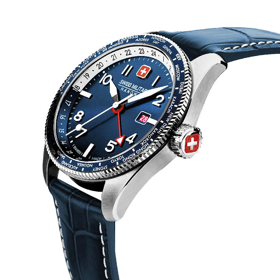 Часы Swiss Military Hanowa Hawk Eye SMWGB0000505 — кварцевые, металл сталь