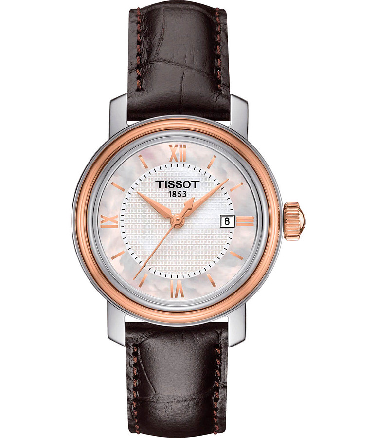 Часы Tissot Bridgeport Lady T097.010.26.118.00 — женские, белый