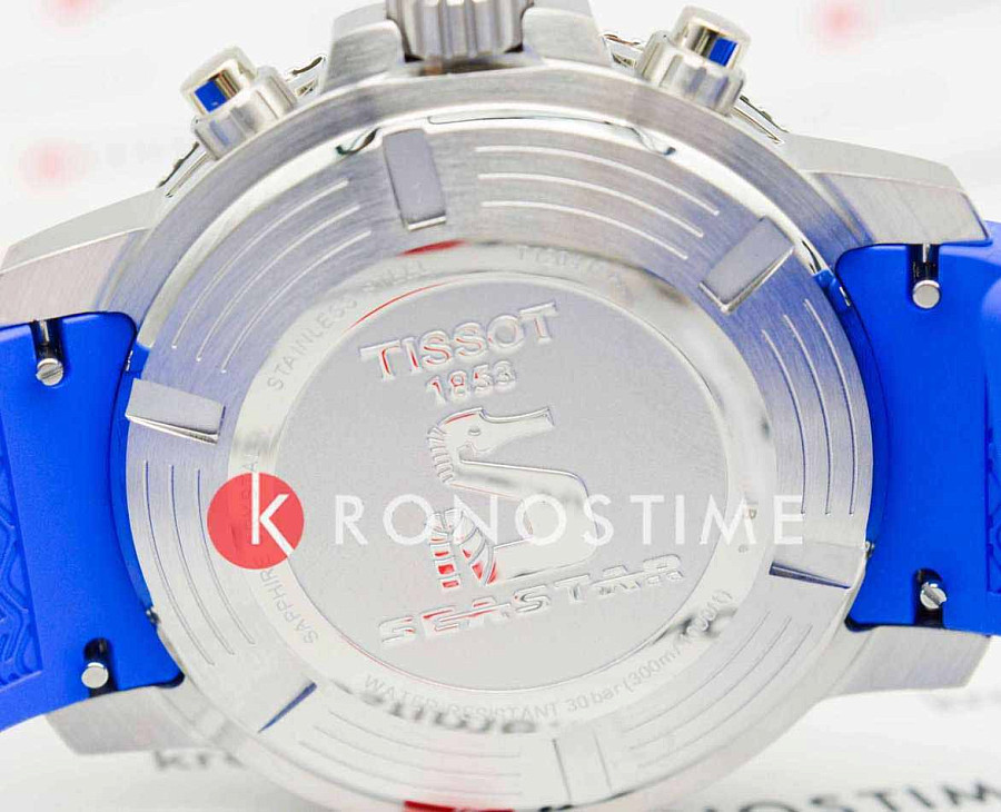 Часы Tissot Seastar 1000 Chronograph T120.417.17.051.03 — Швейцария, кварцевые