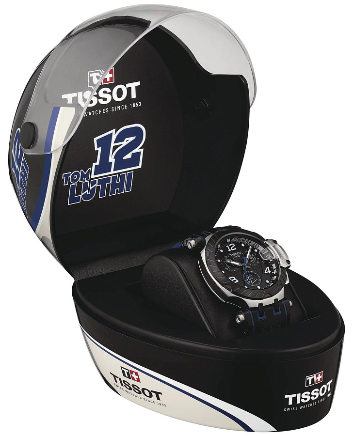 Часы Tissot T-Race Thomas Luthi 2020 T115.417.27.057.03 — черный, металл сталь