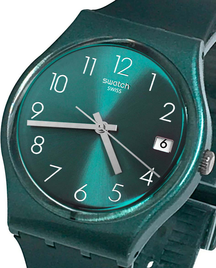 Часы Swatch Core Refresh Ashbaya GG407 — пластик, Швейцария