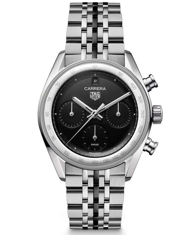 Часы TAG Heuer Carrera Chronograph CBS221B.BA0045 — мужские, черный