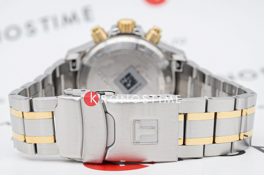 Часы Tissot Seastar 1000 Quartz Chronograph 38mm T120.217.22.061.00 — нержавеющая сталь, мужские