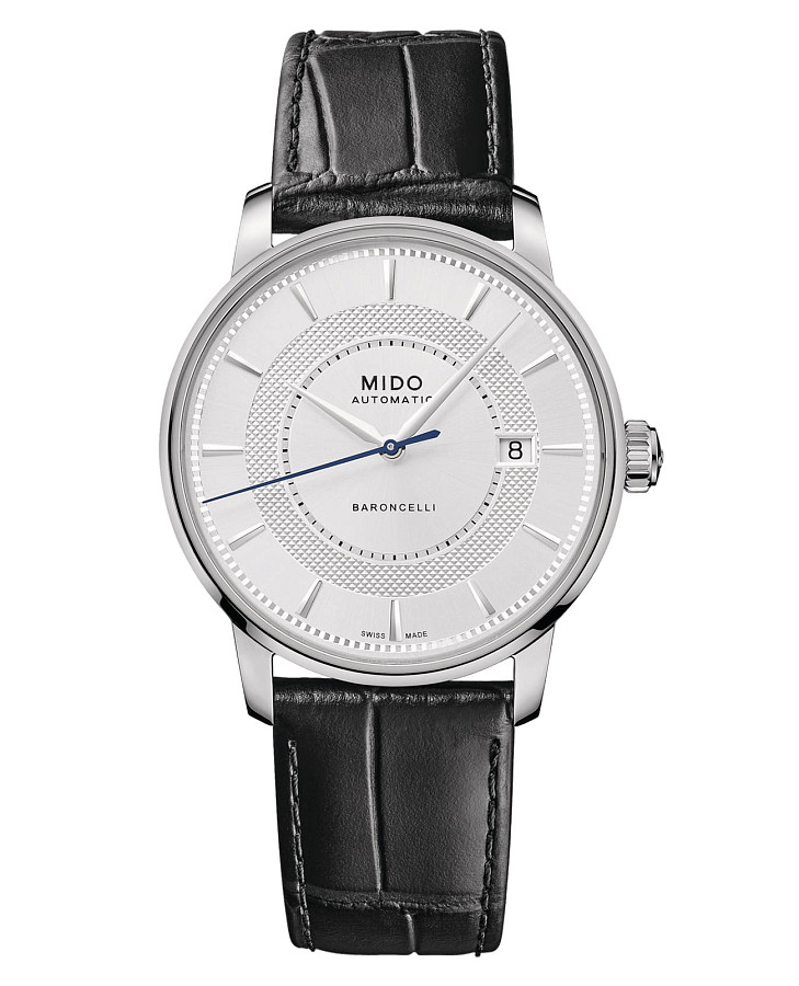 Часы Mido Baroncelli Signature M037.407.16.031.01 — мужские, белый