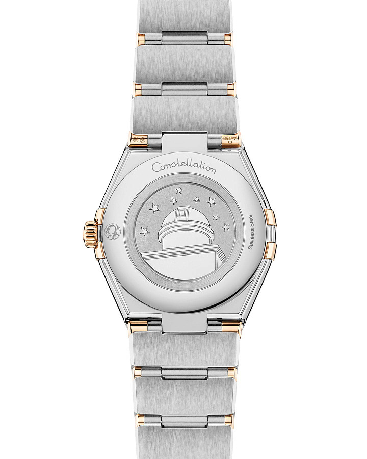 Часы Omega Constellation 131.25.28.60.60.001 — кварцевые, сталь металл золото
