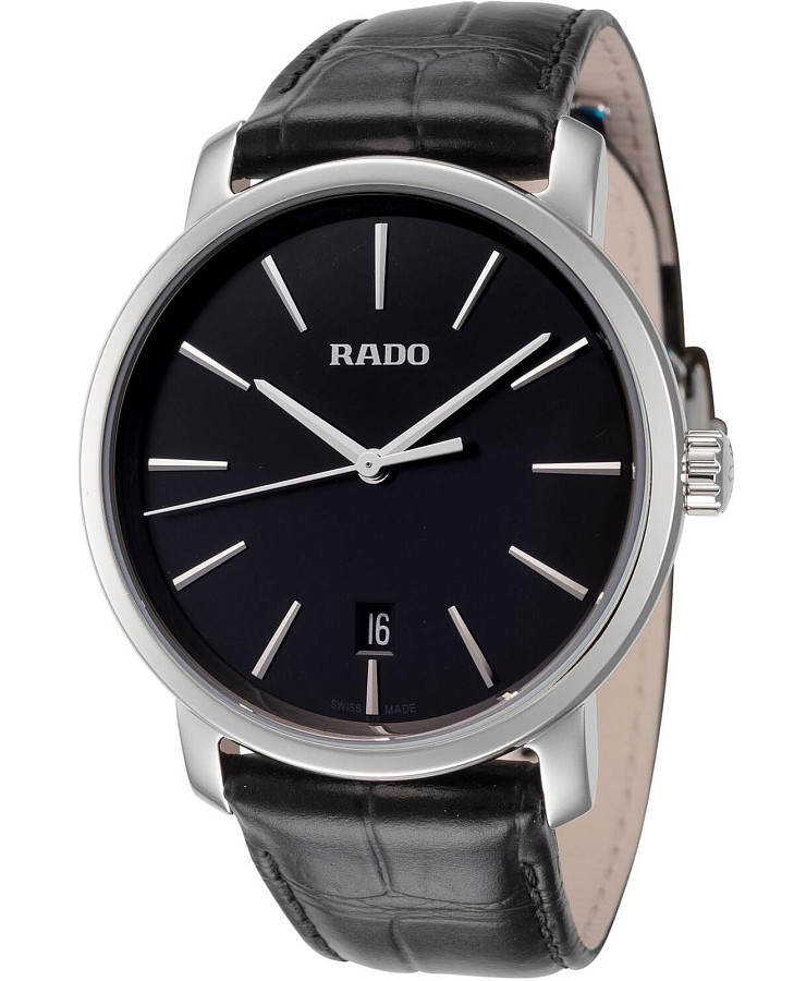 Часы Rado Diamaster R14078175 — женские, черный