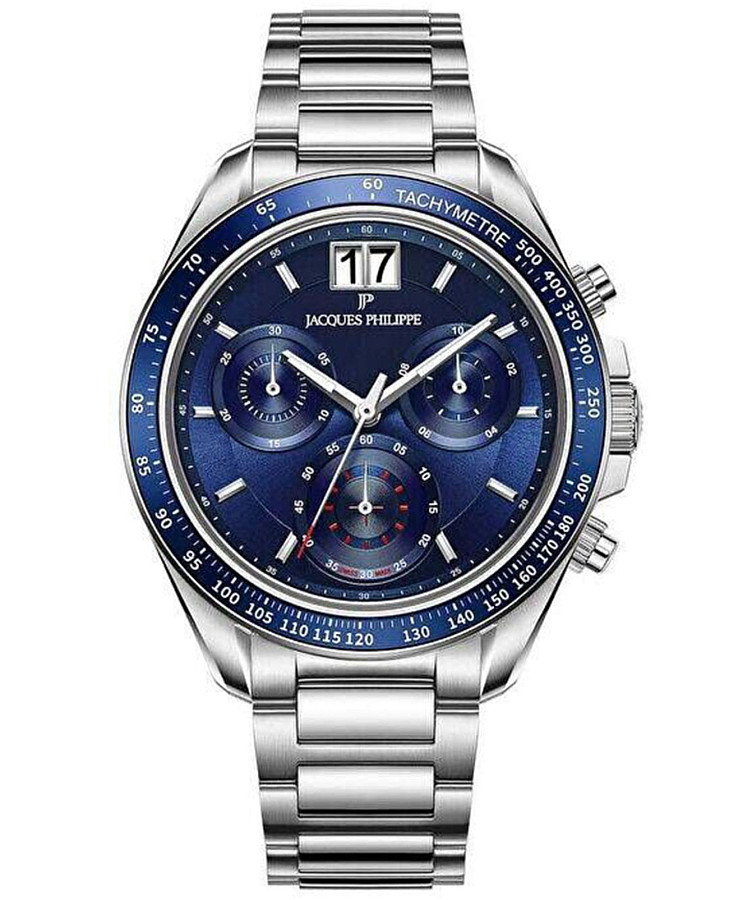 Часы Jacques Philippe JPQGC901336 — мужские, синий