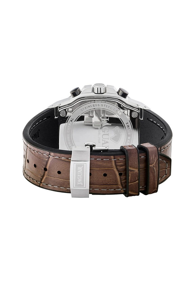 Часы Jaguar Rond Carre J1026/2 — кожаный, мужские