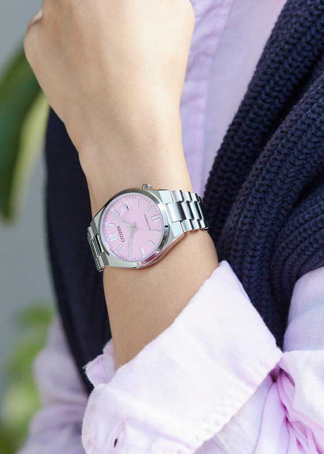 Часы Citizen Tsuyosa NJ0200-50Z — механические, сталь металл