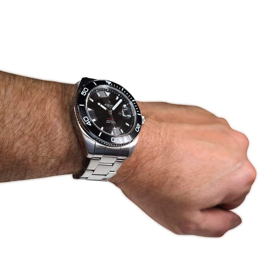 Часы Atlantic Mariner Automatic 80777.41.61 — механические, металл сталь