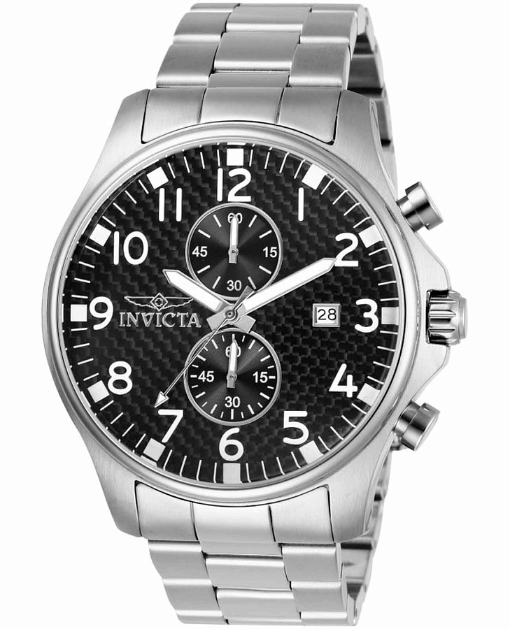 Часы Invicta Specialty IN0379 — мужские, черный