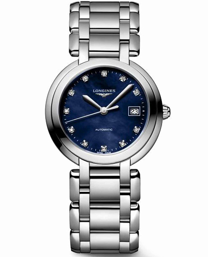 Часы Longines PrimaLuna L8.113.4.98.6 — женские, синий